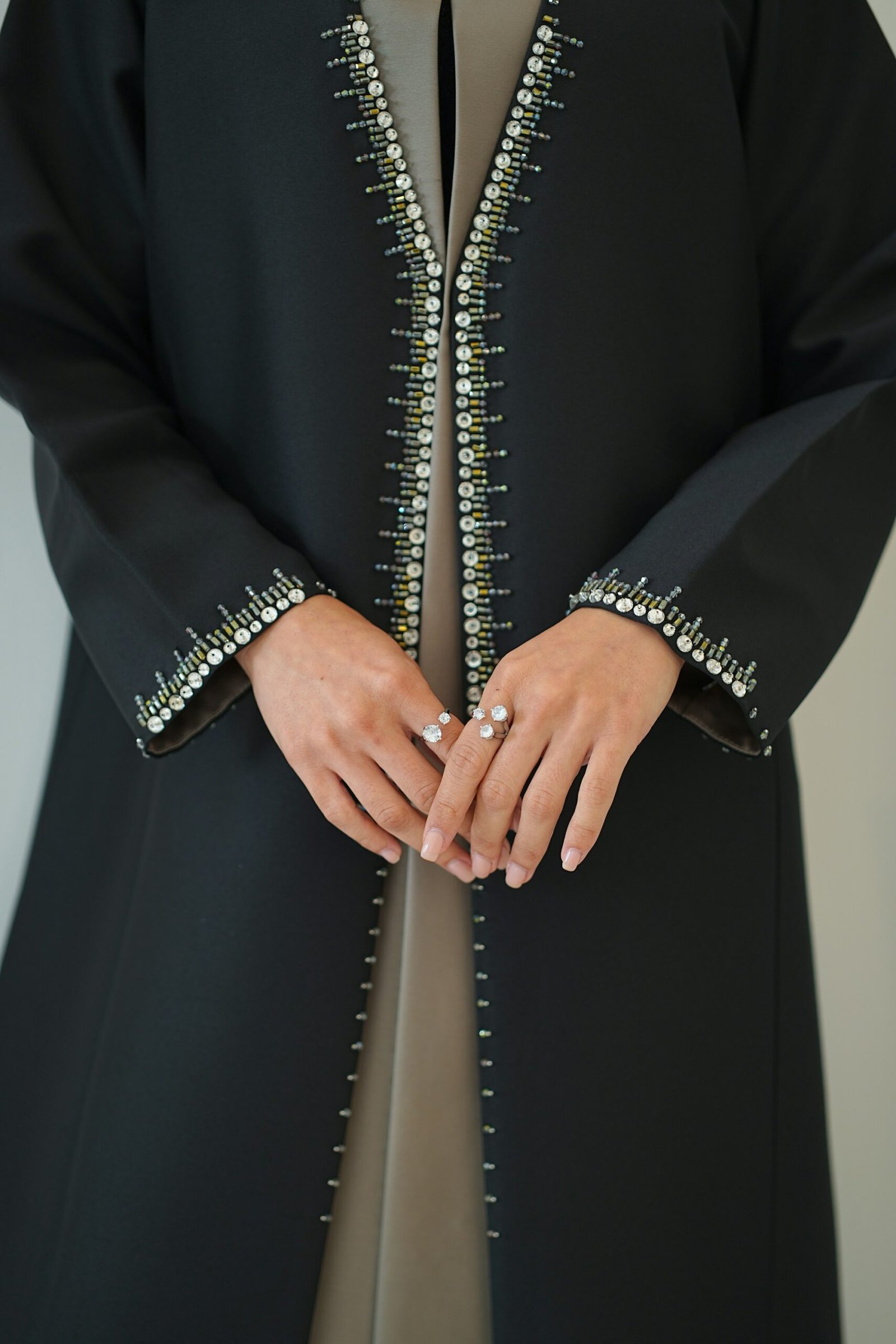 Abaya Imane perlée
