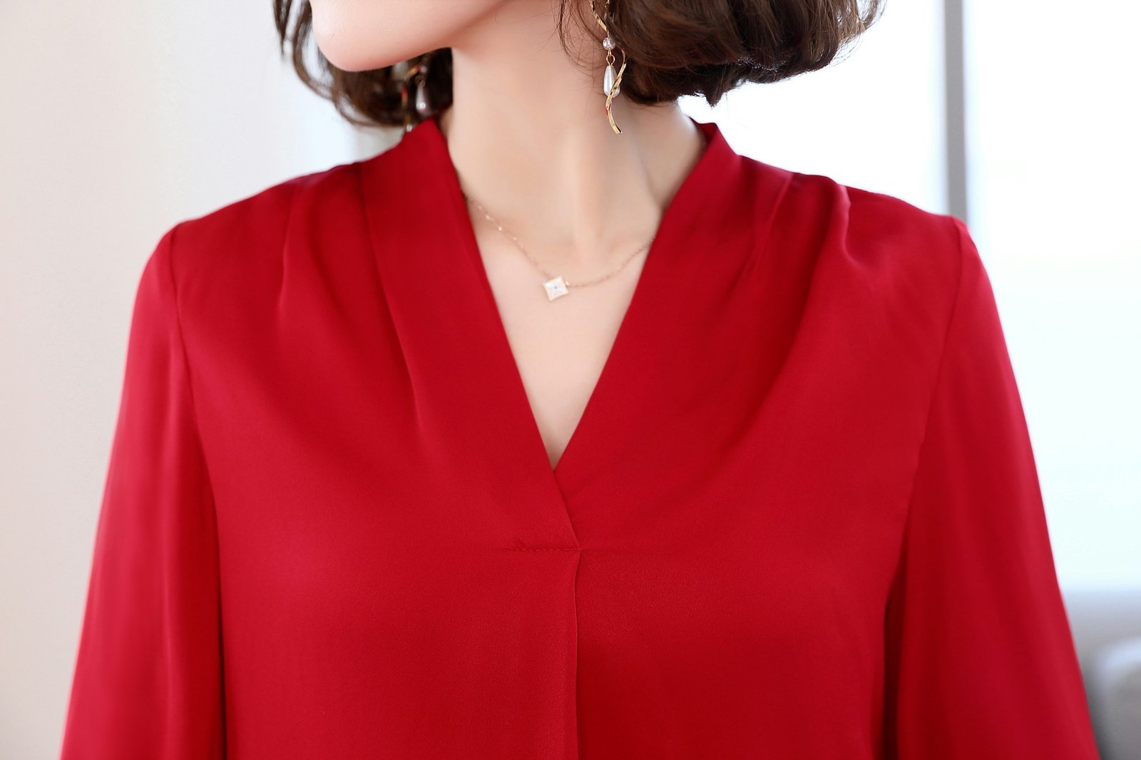 Blouse col V Selma