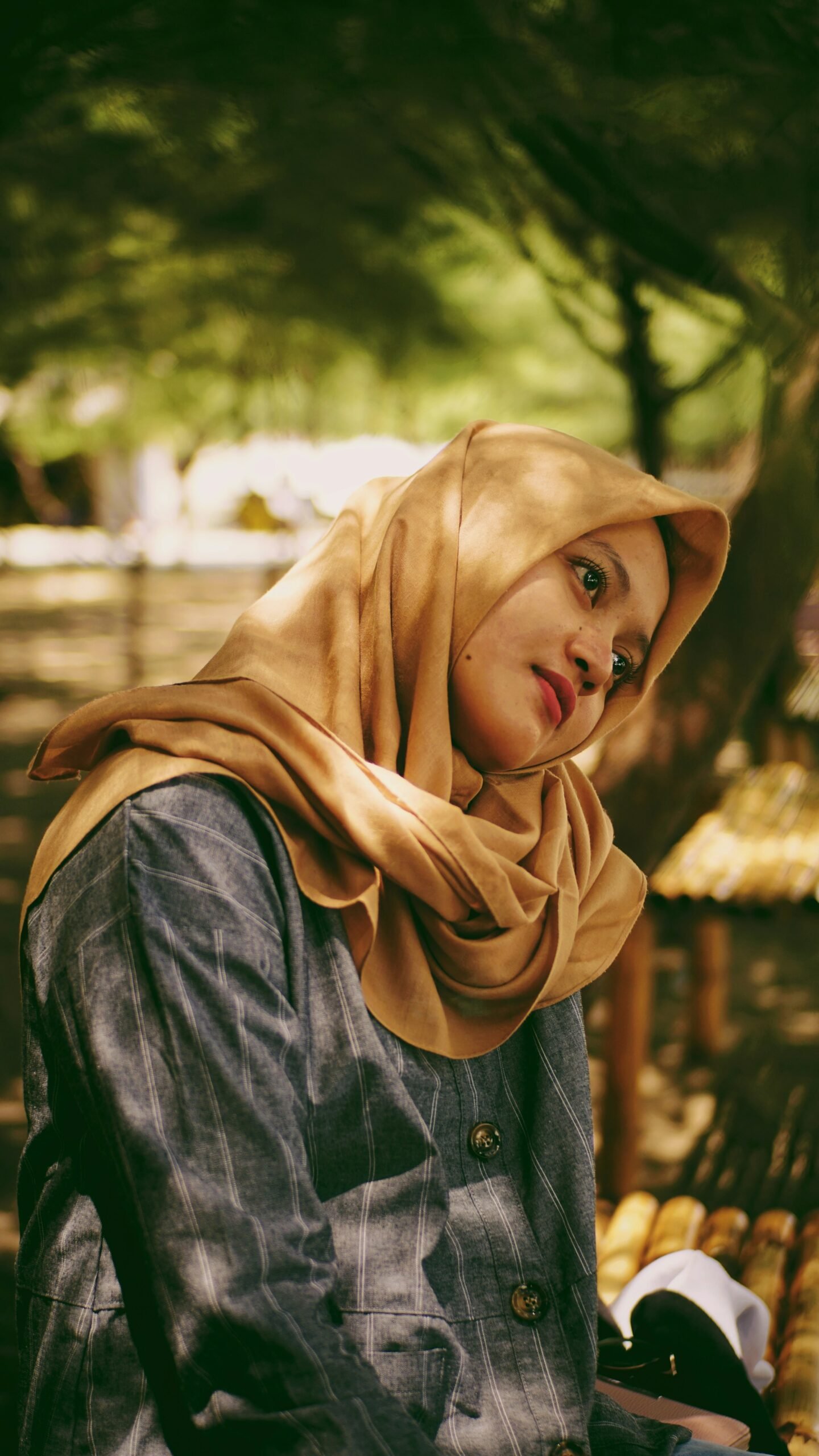 Hijab jersey safran