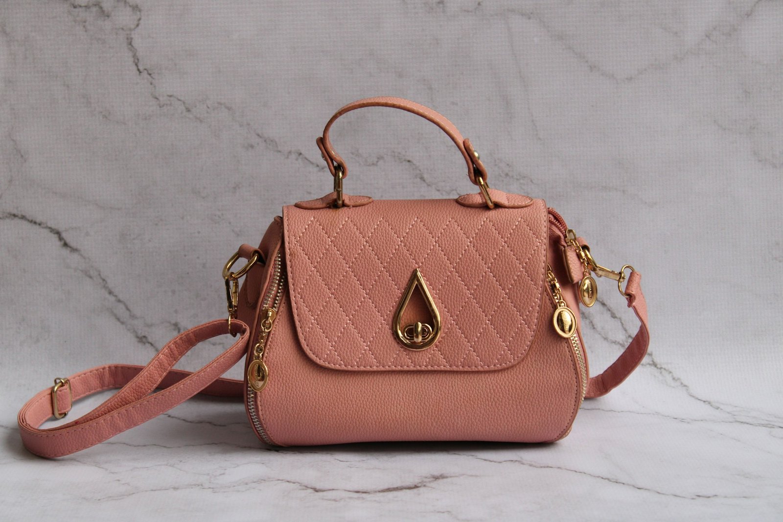 Sac Chahrazed rose poudré